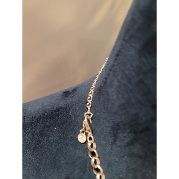 Womens Statement Beaded Necklace Brown Turquoise Layered Bib Design Lobster Lock - Picture 7 of 7